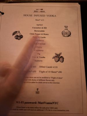 Menu photo 2 Mari Vanna New York, NY Menu photo 2 Mari Vanna New York, NY
