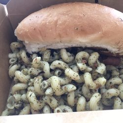 Acacia Cafe - Grilled Sausage (apple and Gouda) sandwich