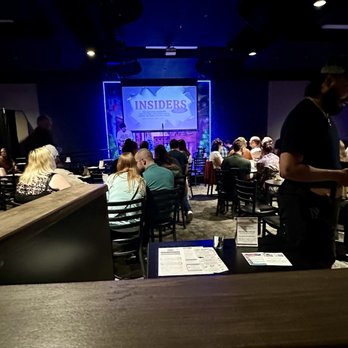 Helium Comedy Club / Elements Bar & Grille - Two tiers of seating - Comedy Clubs Near Me - Buffalo, New York