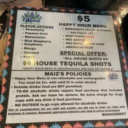 All day happy hour