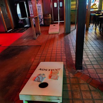The Library Bar - Cornhole everywhere in TX! - Bars Near Me - Austin, Texas