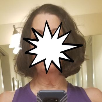 Bella Sirena Salon - I requested a cut from below the shoulders to top of shoulders, with layers, thinner, and long enough for a ponytail. Oops, no. - Hair Salons Near Me - Kirkland, Washington Bella Sirena Salon - I requested a cut from below the shoulders to top of shoulders, with layers, thinner, and long enough for a ponytail. Oops, no. - Hair Salons Near Me - Kirkland, Washington