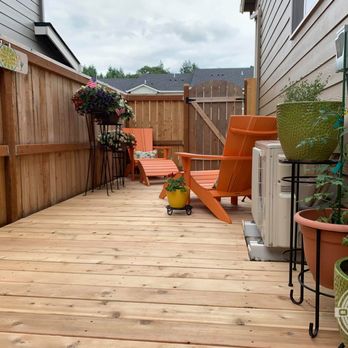 OnPoint Fencing and Decking - Cedar Deck Project - Fences & Gates Near Me - Salem, Oregon OnPoint Fencing and Decking - Cedar Deck Project - Fences & Gates Near Me - Salem, Oregon