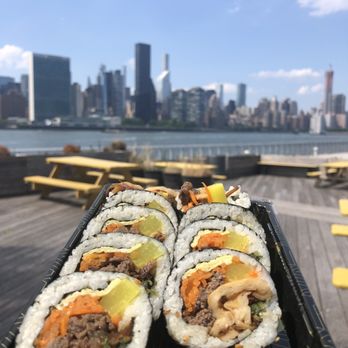 Lim's Kitchen - Brought my Kimbap to the hunters point park. - Chicken Wings Near Me - Astoria, New York Lim's Kitchen - Brought my Kimbap to the hunters point park. - Chicken Wings Near Me - Astoria, New York