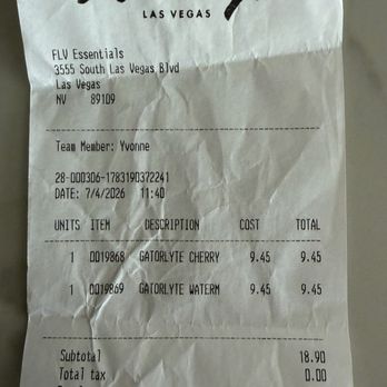 Flamingo Las Vegas - Price Gouging !!!!!! Two Gatorade drinks from one of the small stores located inside the casino. - Hotels Near Me - Las Vegas, Nevada Flamingo Las Vegas - Price Gouging !!!!!! Two Gatorade drinks from one of the small stores located inside the casino. - Hotels Near Me - Las Vegas, Nevada