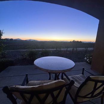 Carter Estate Winery and Resort - Back porch set up - Wineries Near Me - Temecula, California Carter Estate Winery and Resort - Back porch set up - Wineries Near Me - Temecula, California