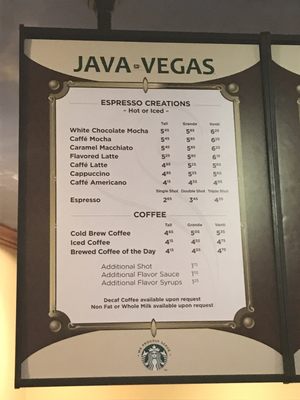 Java Vegas Coffee at Orleans Hotel & Casino by null