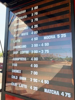 Menu photo 8 Red Captain Coffee Company Tucson, AZ Menu photo 8 Red Captain Coffee Company Tucson, AZ