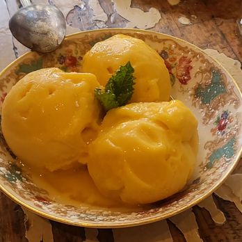 Sullaluna - Mango sorbet - Italian Near Me - New York, New York Sullaluna - Mango sorbet - Italian Near Me - New York, New York