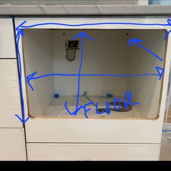Infinite Installations - How to measure for a Built in Microwave - Appliances & Repair Near Me - Decatur, Georgia Infinite Installations - How to measure for a Built in Microwave - Appliances & Repair Near Me - Decatur, Georgia