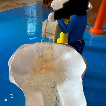 Hershey Lodge - Anywhere there is white and water, there are large brown stains (indoor water park). - Hotels Near Me - Hershey, Pennsylvania