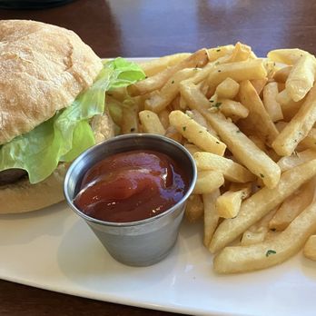 Bite Restaurant - Wagyu burger with garlic fries - New American Near Me - Tacoma, Washington Bite Restaurant - Wagyu burger with garlic fries - New American Near Me - Tacoma, Washington