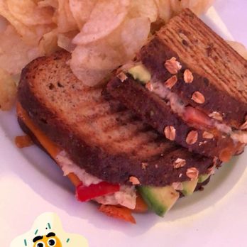 A.cafe - Tuna melt with kettled chips - Cafes Near Me - New York, New York