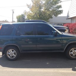 Replacing 15% tint on the Honda.