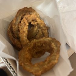 Red Top Texas Style Burgers - Onion rings