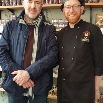 Paul A Young Fine Chocolates - Paul a young with Paul Mansfield of London Mystery Walks Chocolate Tasting tour. - Chocolatiers & Shops Near Me - London, XGL Paul A Young Fine Chocolates - Paul a young with Paul Mansfield of London Mystery Walks Chocolate Tasting tour. - Chocolatiers & Shops Near Me - London, XGL
