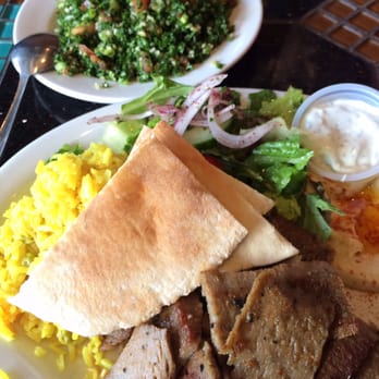 D'Yar - Beef & Lamb gyro with tabouli. - Mediterranean Near Me - Berkeley, California D'Yar - Beef & Lamb gyro with tabouli. - Mediterranean Near Me - Berkeley, California
