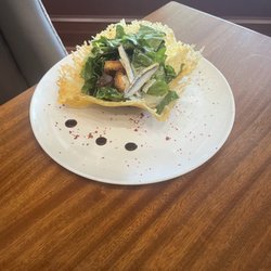 The Golf Club of Oklahoma - Anchovy Caesar salad with Parmesan crested bowl
