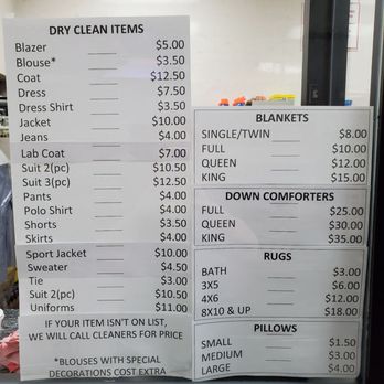 Lavanderia Express VI - price chart - Laundry Services Near Me - Flushing, New York Lavanderia Express VI - price chart - Laundry Services Near Me - Flushing, New York