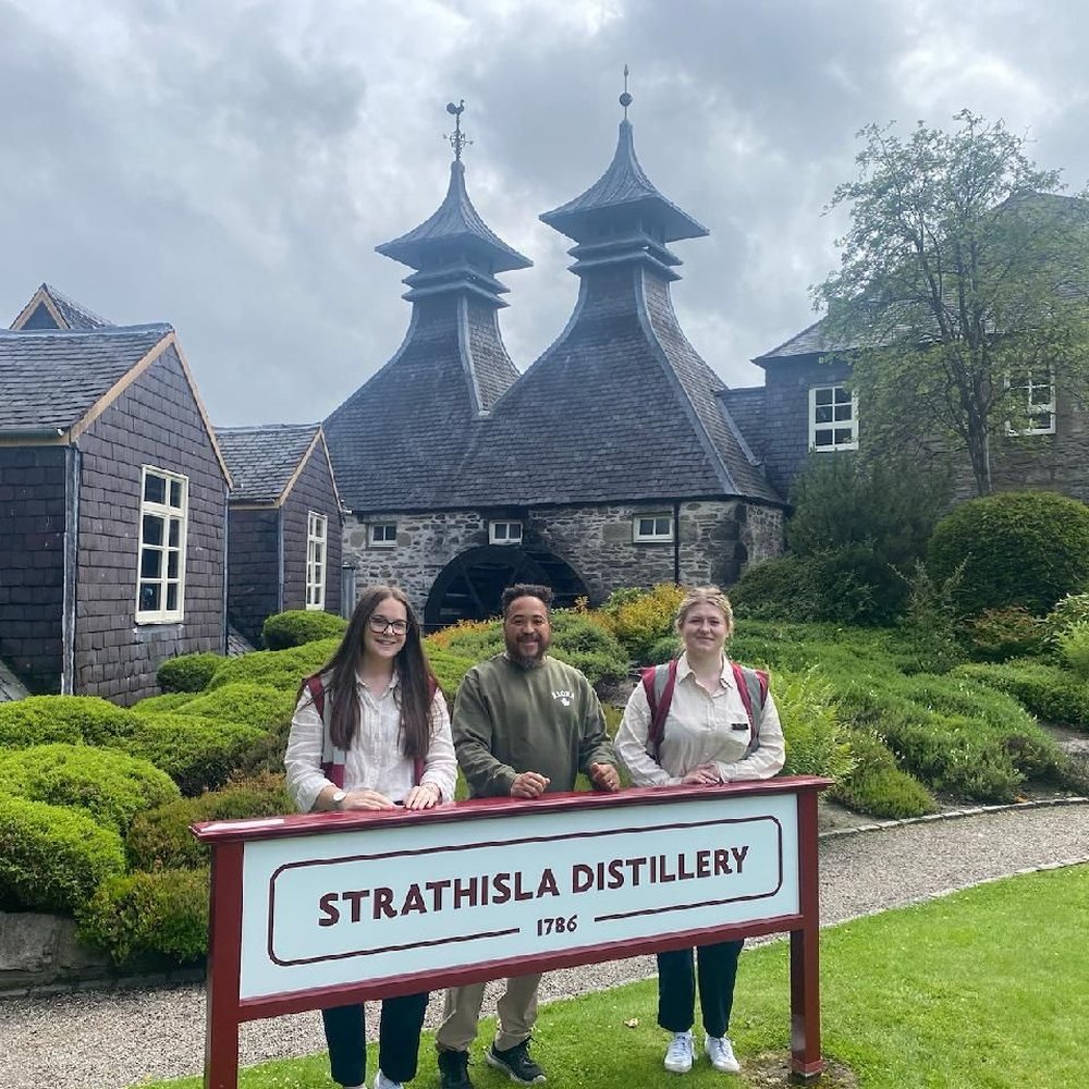 Strathisla Distillery - What a fun distillery tour! Katie and Cassie gave a great recap of the history and brewing process.  Beautiful location as well. - Wineries Near Me - Keith, MRY