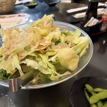 Icho Izakaya - Salad with the set dinner - Japanese Near Me - Temple City, California