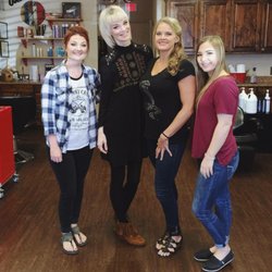 A Cut Above - Hi we are the stylists at A Cut Above! From left to right: Vera, Candice, Stephanie, & Lacey.