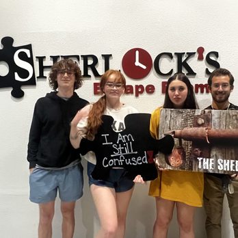 Sherlock's Escape Rooms - We escaped "The Shed"!!!! - Escape Games Near Me - Fort Worth, Texas