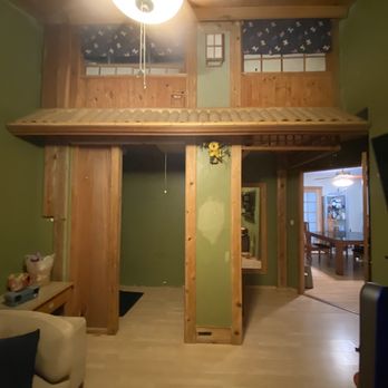 Taniguchi Builders - a living room with a loft - General Contractors Near Me Taniguchi Builders - a living room with a loft - General Contractors Near Me