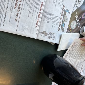 Egg Works - a person sitting at a table reading a newspaper - Breakfast & Brunch Near Me - Las Vegas, Nevada Egg Works - a person sitting at a table reading a newspaper - Breakfast & Brunch Near Me - Las Vegas, Nevada