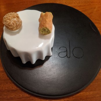 Alo Restaurant - Foie Gras, Profiterole - Bars Near Me - Toronto, Ontario