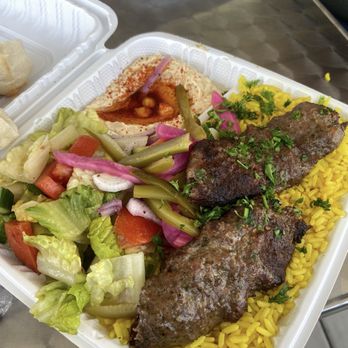 Risen Kabob And Pastries - Kofta plate - Modern European Near Me - Upland, California