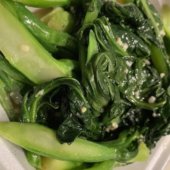Hong Kong Barbecue - Chinese broccoli with garlic - Barbeque Near Me - Denver, Colorado Hong Kong Barbecue - Chinese broccoli with garlic - Barbeque Near Me - Denver, Colorado