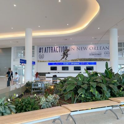 Louis Armstrong New Orleans International Airport by null