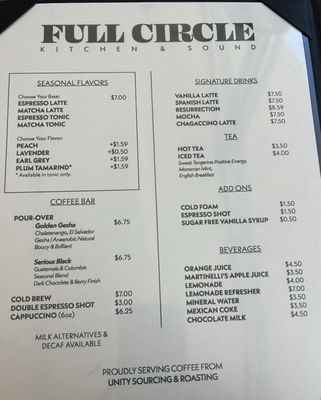 Menu photo 4 Full Circle Kitchen and Sound Covina, CA Menu photo 4 Full Circle Kitchen and Sound Covina, CA