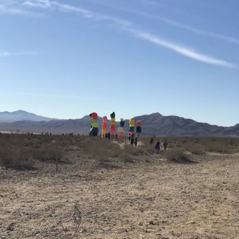 Seven Magic Mountains - Public Art Near Me - Las Vegas, Nevada