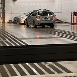 Dewey Griffin Subaru - Car dropped off for repairs.