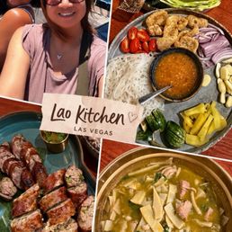 fried fish wrap, lao sausage, gaeng nor mai fried fish wrap, lao sausage, gaeng nor mai