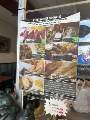 Menu photo 1 Wing Shack Dallas, TX Menu photo 1 Wing Shack Dallas, TX