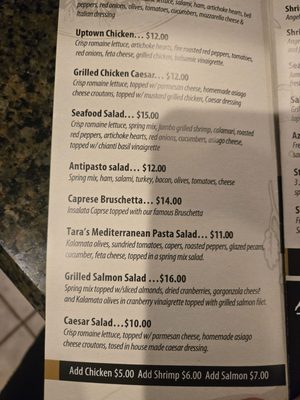 Menu photo 2 Mo's Italia Express Cedar Hill, TX