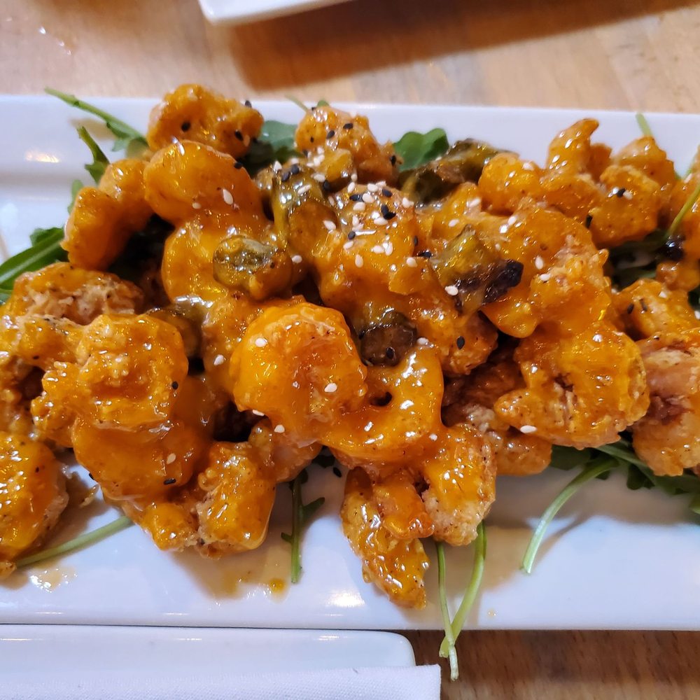 Scratch Kitchen & Taproom - Firecracker Shrimp - Bars Near Me - Apex, North Carolina Scratch Kitchen & Taproom - Firecracker Shrimp - Bars Near Me - Apex, North Carolina