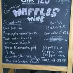 Cafe 125 & Cook's Country Grocery Store - Belgian Waffles, Smoothies & Protein Shakes!