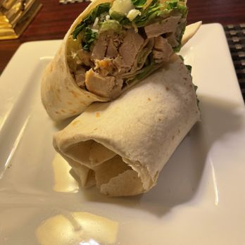 Pointe Pub - Chicken caesar wrap (minus bacon) - light and delicious! - Pubs Near Me - Gettysburg, Pennsylvania