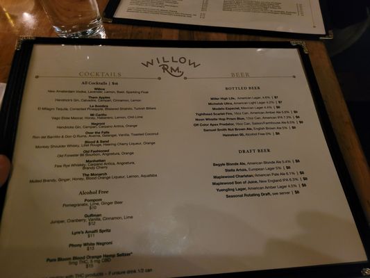 Menu photo 3 Willow Room Chicago, IL