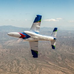 Aviation Performance Solutions - Belly-profile paint scheme on N211UT SIAI-Marchetti S211 at Aviation Performance Solutions.