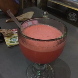 La Picanteria - Strawberry margarita. A bit salty for my liking.