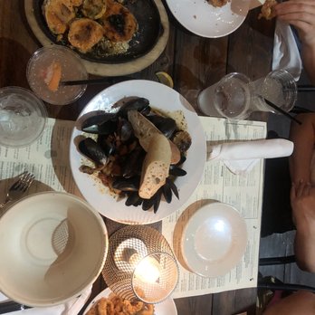 Mama's on the Half Shell - The appetizers. Mussels were ok. Clams casino were cold. Calamari was good. - Bars Near Me - Baltimore, Maryland Mama's on the Half Shell - The appetizers. Mussels were ok. Clams casino were cold. Calamari was good. - Bars Near Me - Baltimore, Maryland