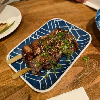 Kiraku - Beef tongue skewers - Tapas/Small Plates Near Me - Berkeley, California