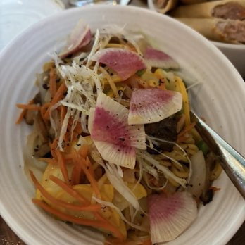 Musang Seattle - Pancit Canton - a delicious cold noodle and vegetable dish (actually closer to room temp) - Filipino Near Me - Seattle, Washington Musang Seattle - Pancit Canton - a delicious cold noodle and vegetable dish (actually closer to room temp) - Filipino Near Me - Seattle, Washington