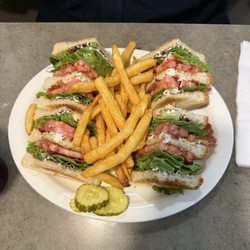 Landmark Family Restaurant - BLT club!!