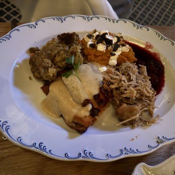 Lavo - Thanksgiving dinner plate at $65 - Italian Near Me - Las Vegas, Nevada